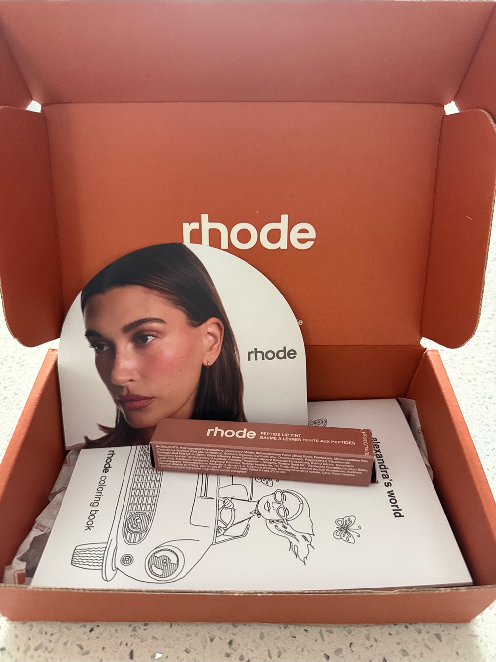 RHODE Tinted Lip Barrier — Warm Brown Shade - Sweet Apple 🍎